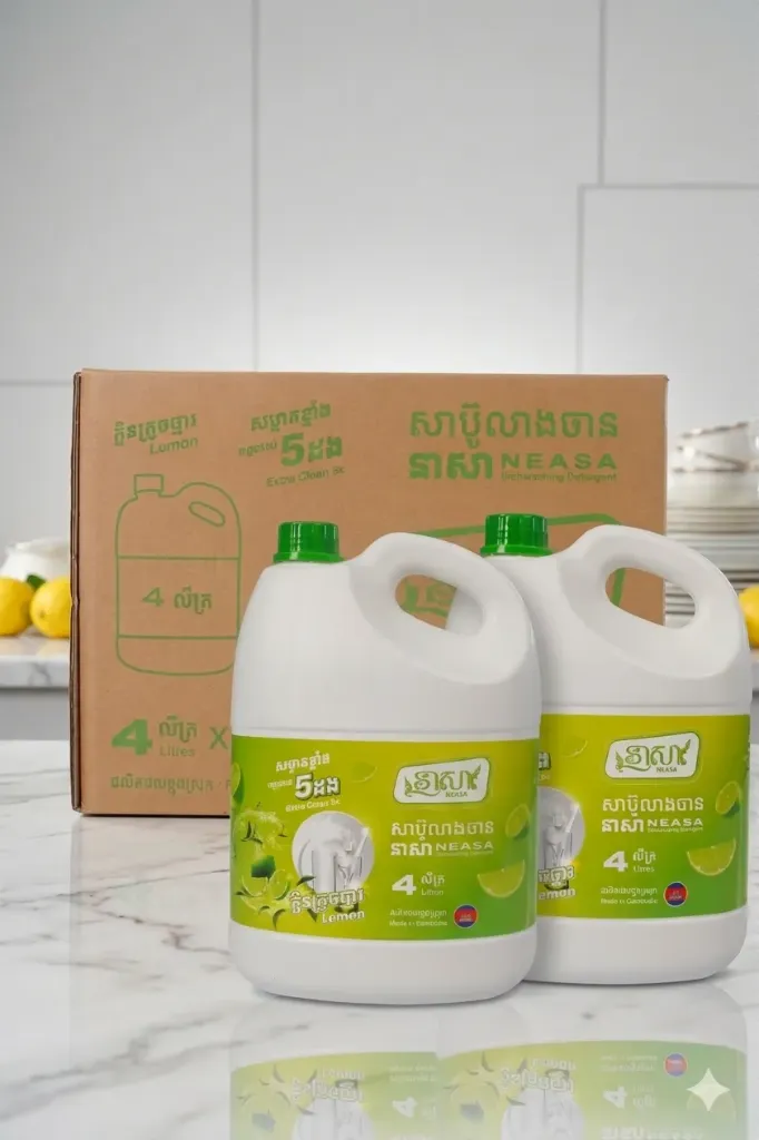 Neasa Dishwash Detergent  1 case (4 x 4L)