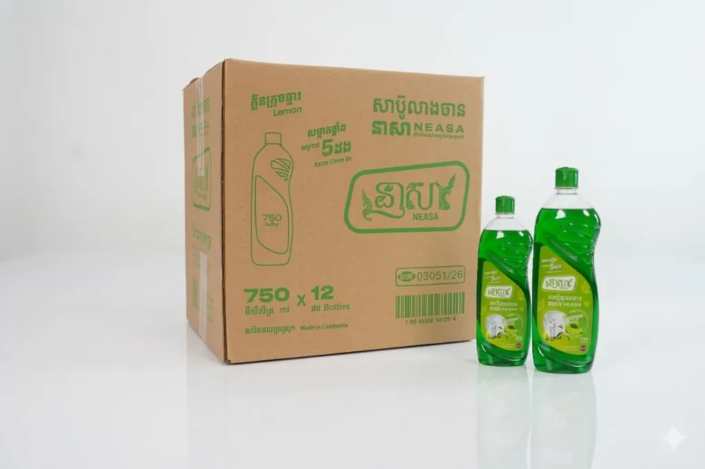 Neasa Dishwash Detergent 750ml 1 case (12 x 750ml)