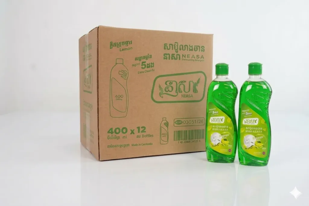 Neasa Dishwash Detergent 400ml 1 case (24 x 400ml)